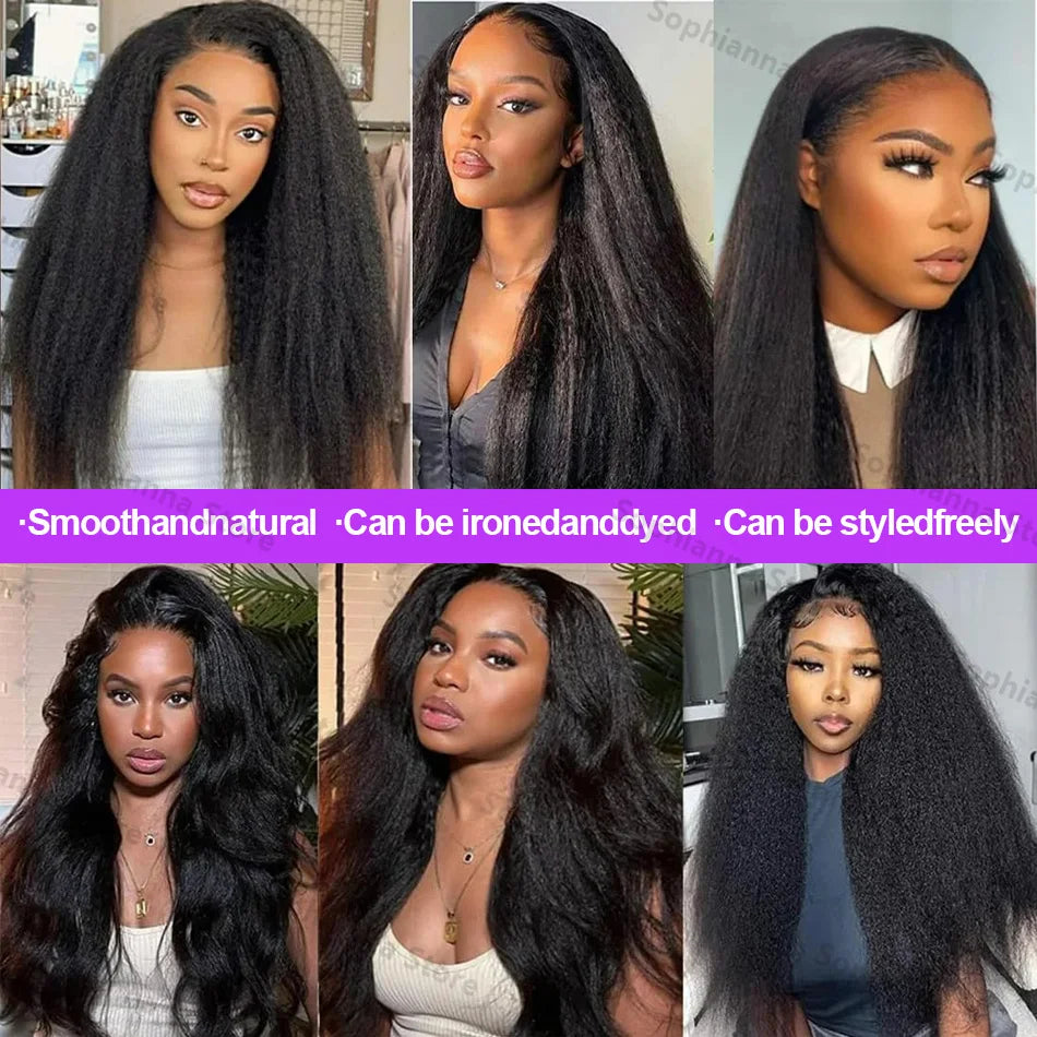 30 Inch 100% Human Hair Indian 12A Kinky Straight 3 Bundles Raw Virgin Unprocessed Yaki Straight Double Weft Bulk Braiding Hair